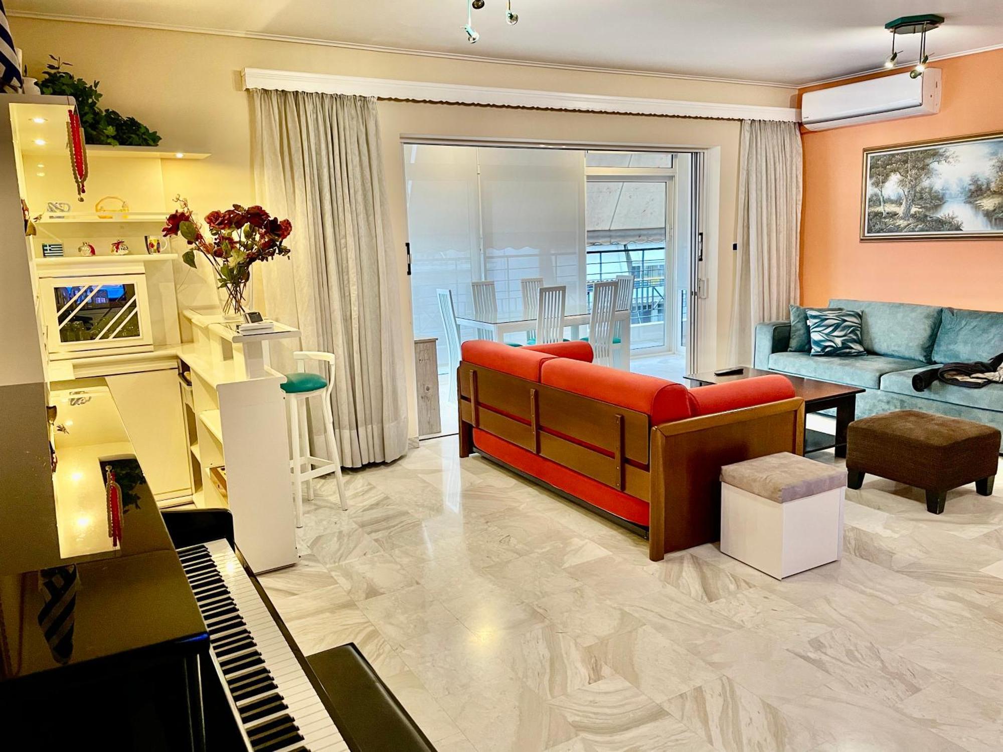 Flisvos Elite Seafront Luxury Apartment Ateny Zewnętrze zdjęcie